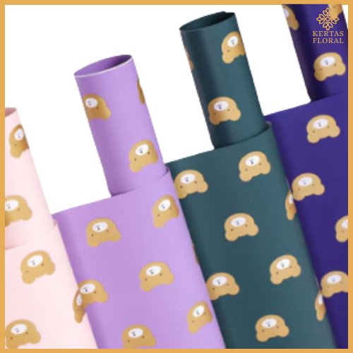 

Kertas Buket Bunga Cellophane Paper Flower Wrapping kertas kado Hand Bouquet KB6106