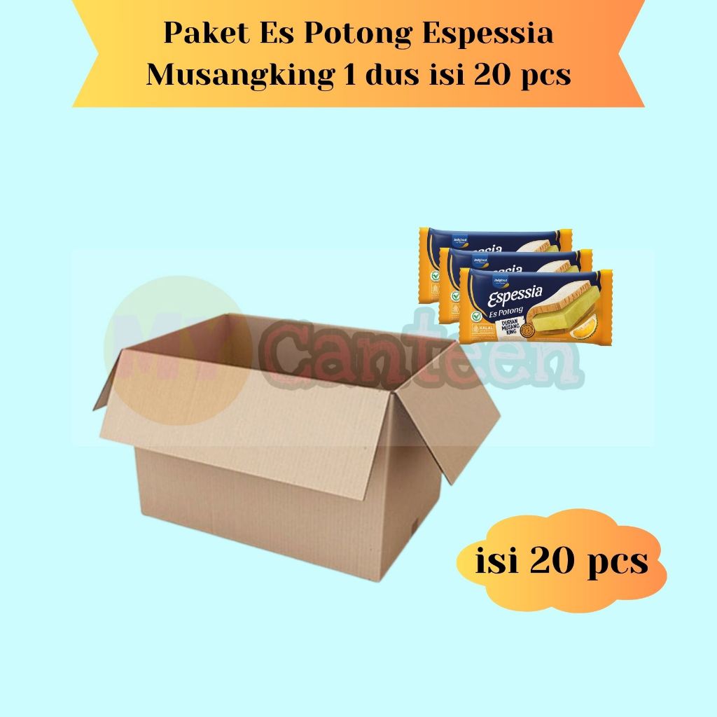 

Indofood Es Potong Espessia 1 dus isi 20 pcs