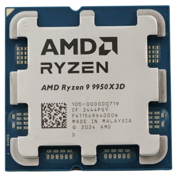 Processor AMD Ryzen 9 9950X3D 4.3 - 5.7 GHz Socket AM5 TRAY