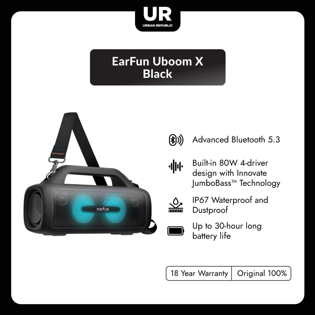 EarFun Uboom X - Black