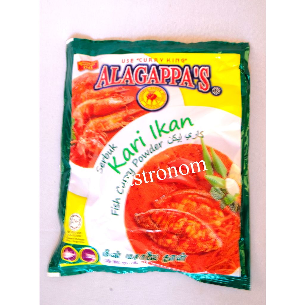

Alagappa's Kari Ikan 250Gr / Fish Curry Alagappa's 250Gr