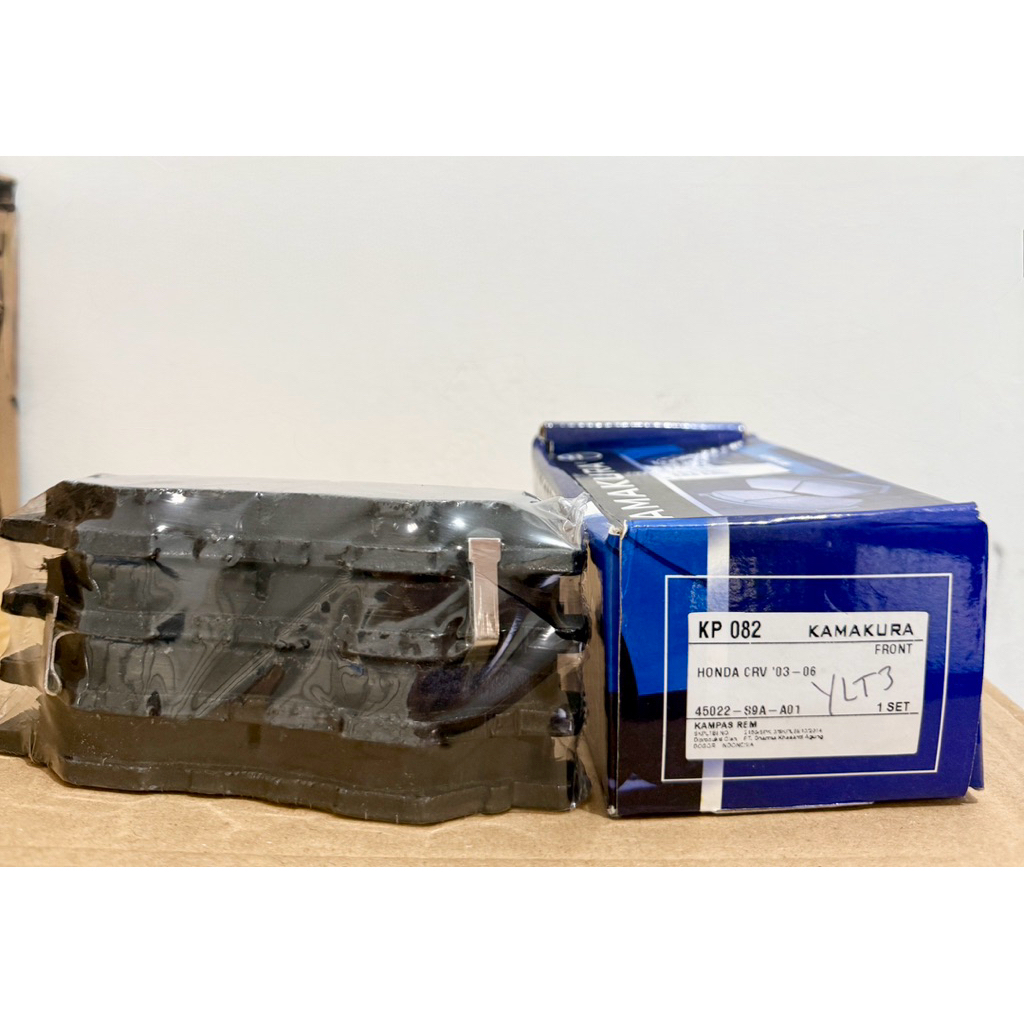 kampas rem depan merk kamakura untuk honda crv