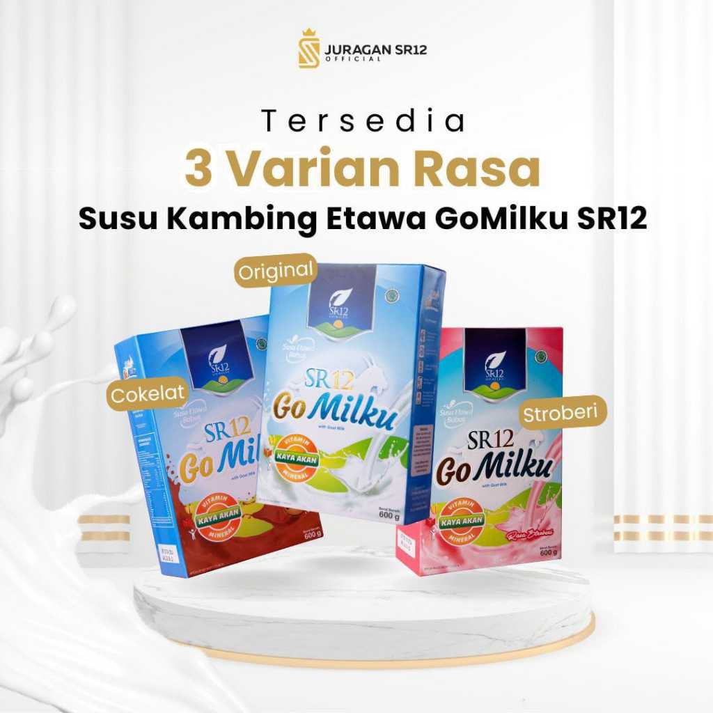 

Susu Kambing Etawa Bubuk SR12 Gomilku Kualitas Premium Kemasan 200gr