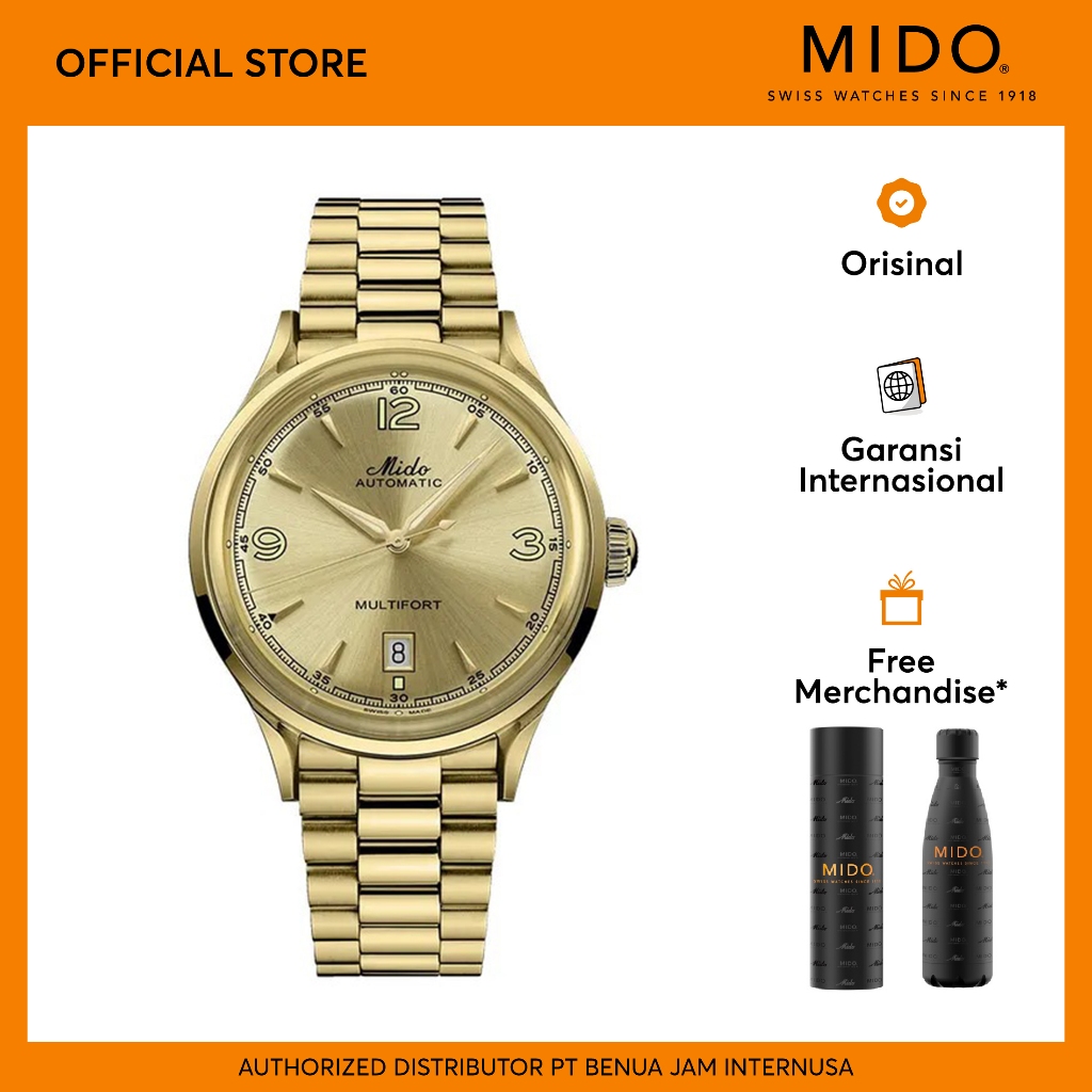 Mido Multifort Powerwind 40 mm | M040.407.33.027.00