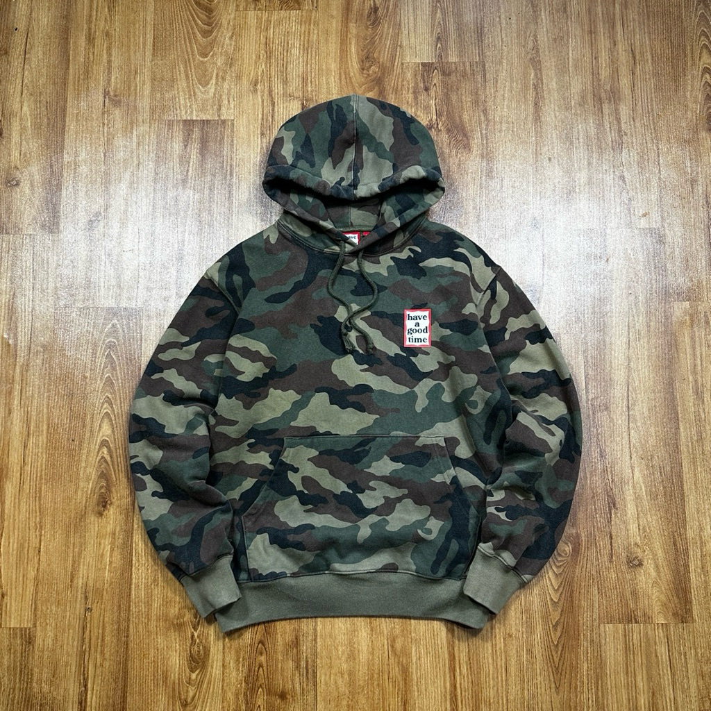 HAVE A GOOD TIME CAMO HOODIE