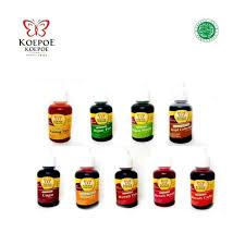 

Koepoe Koepoe Pewarna Makanan Dan Minuman 30ml/Pewarna Makanan Tanpa Rasa