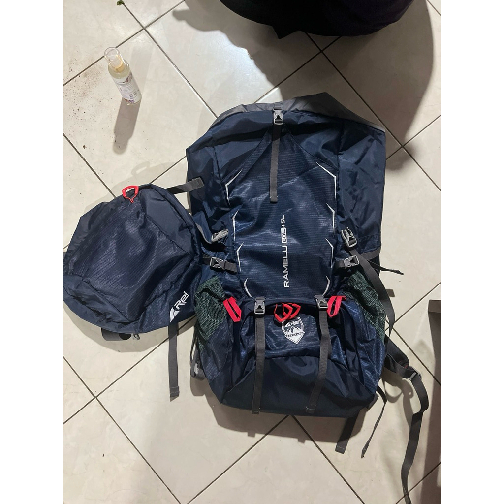 Tas Carrier Arei Ramelu 60L Navy