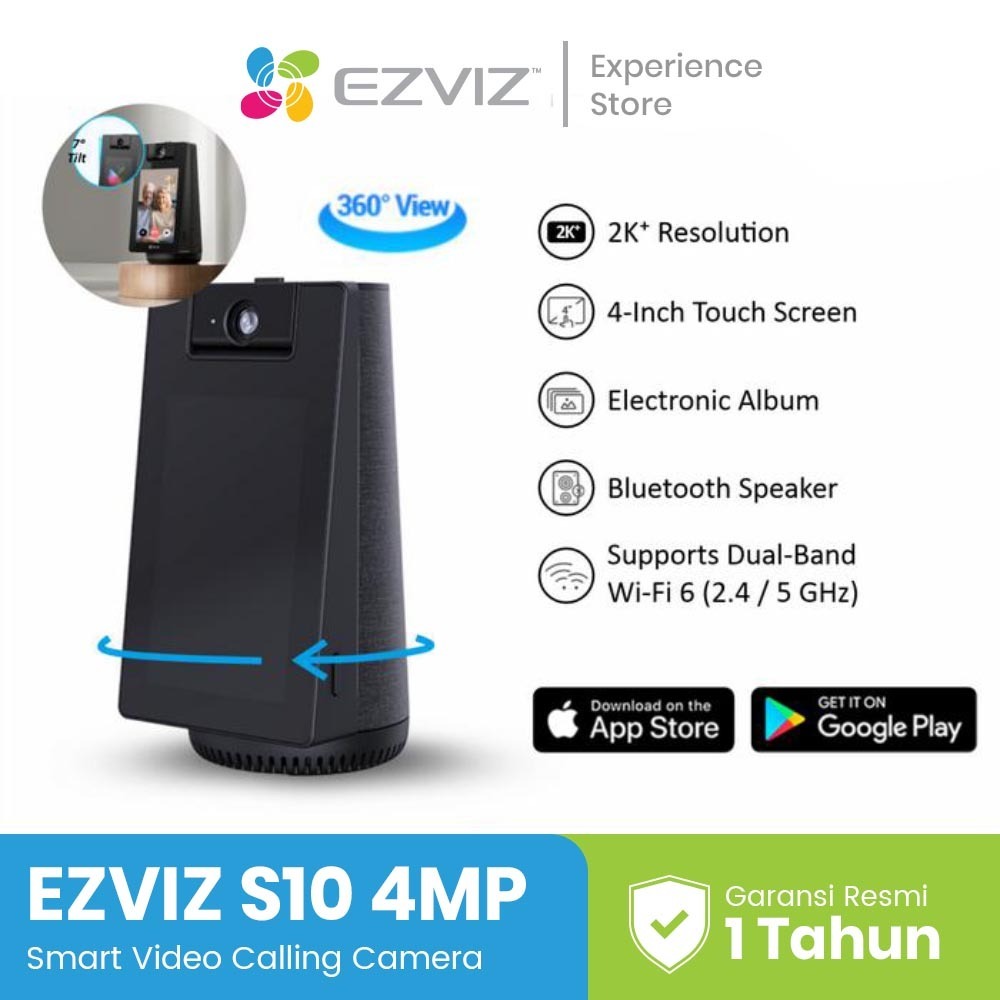Ezviz S10 4MP 2k+ Smart Home Video Calling Camera