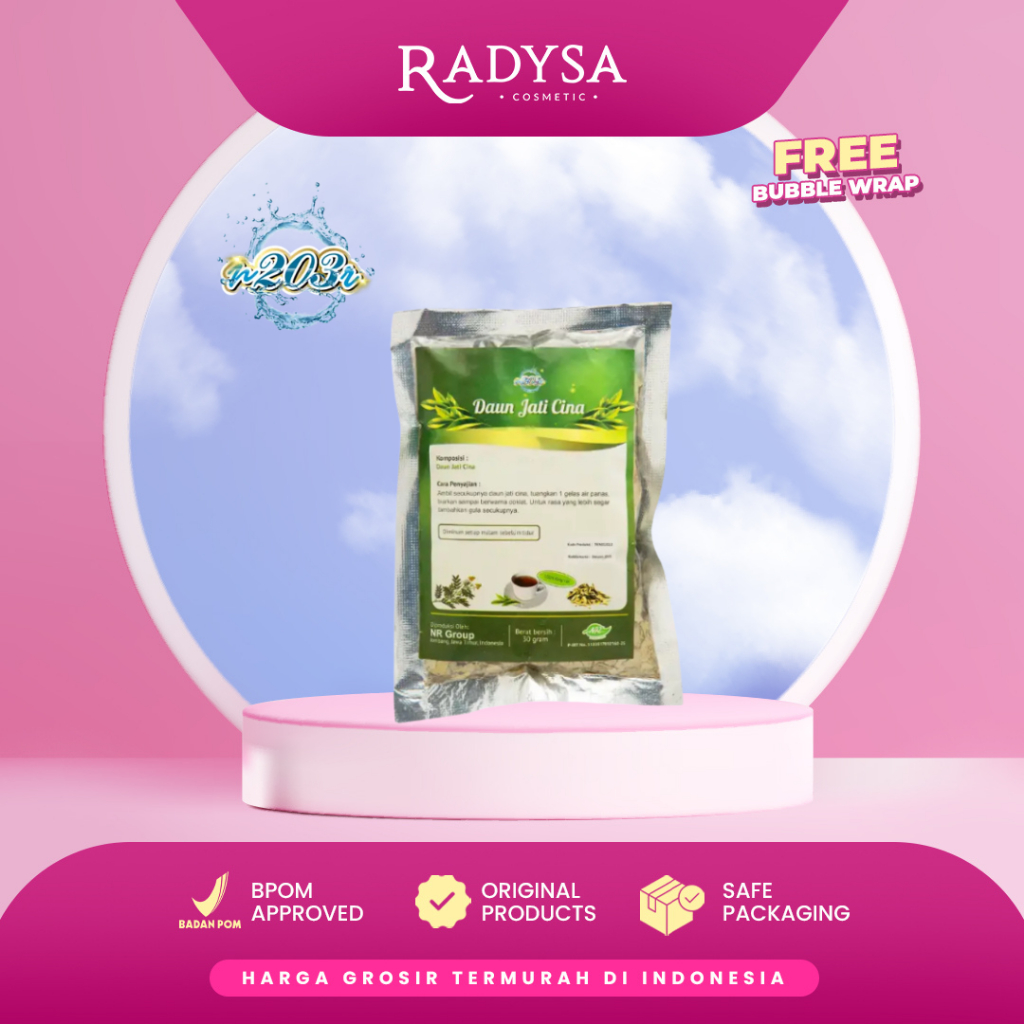 

- N203R Daun Teh Jati Cina 30gr