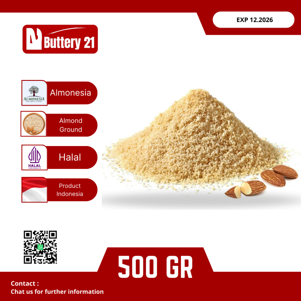 

TEPUNG ALMOND/ BUBUK ALMOND/ ALMOND FLOUR/ALMOND GROUND/ ALMOND POWDER