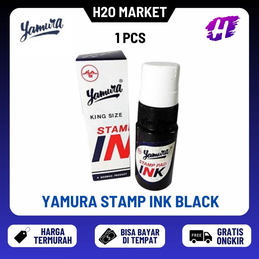 

TINTA STEMPEL YAMURA 50 CC HITAM MURAH
