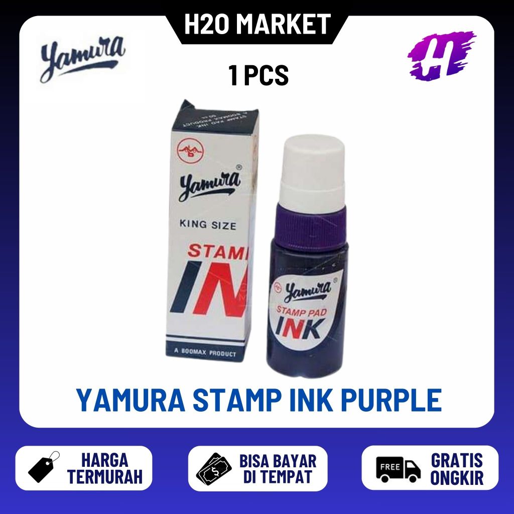 

❤️H2O❤️ Tinta Stempel Yamura KingSize Ungu