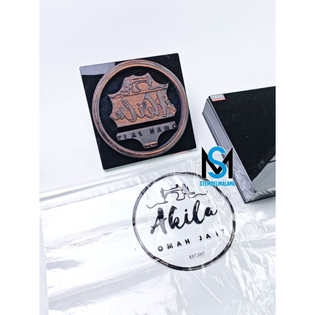 

Stempel Plastik Stempel Kemasan Logo Usaha