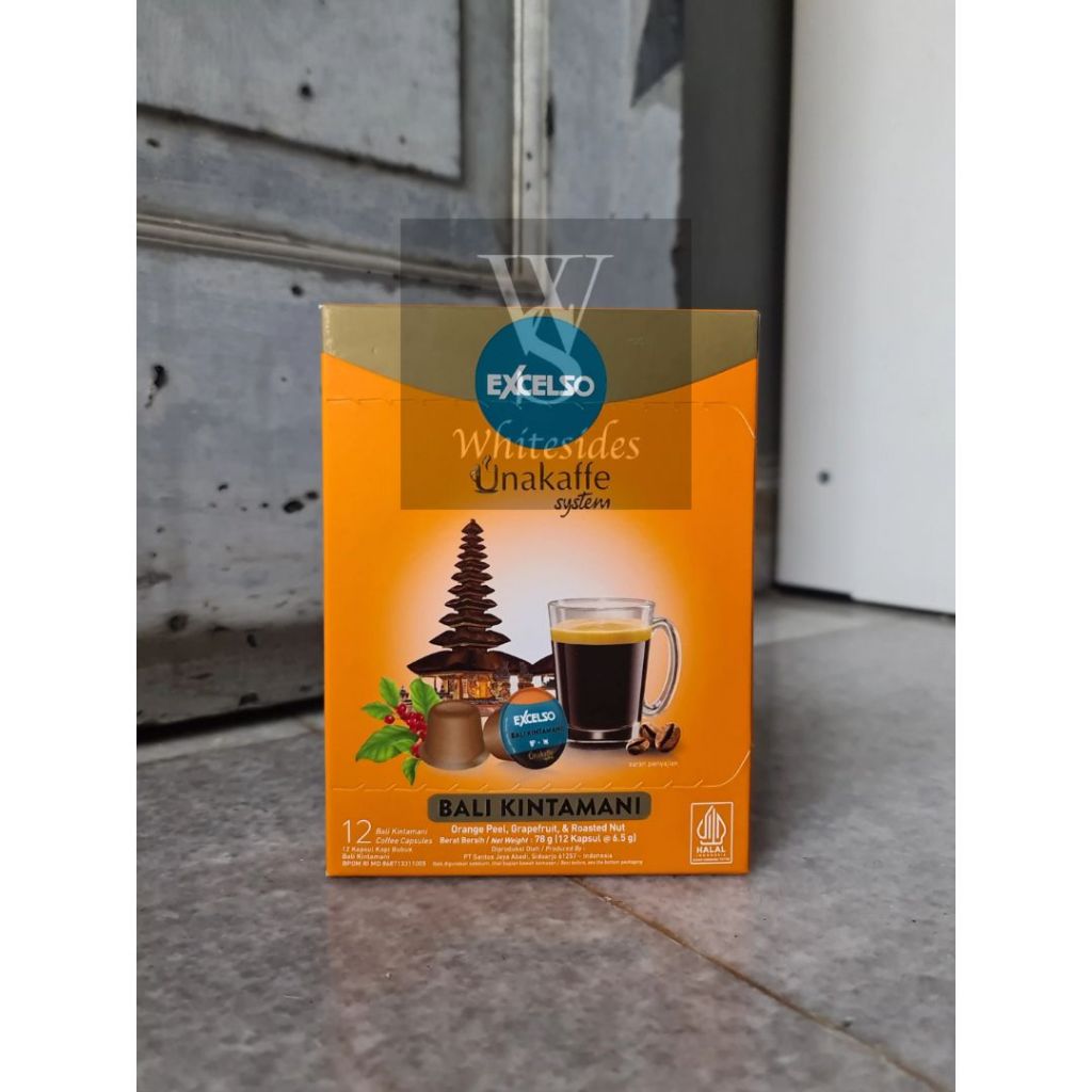 

Bali Kintamani - Excelso Coffee Kopi Unakaffe or Nespresso 12 Capsule Arabica Cafetiero Espresso Flores Luwak Mandheling Robusta Toraja Sumatra Java Extra Dark Roast Medium Lungo