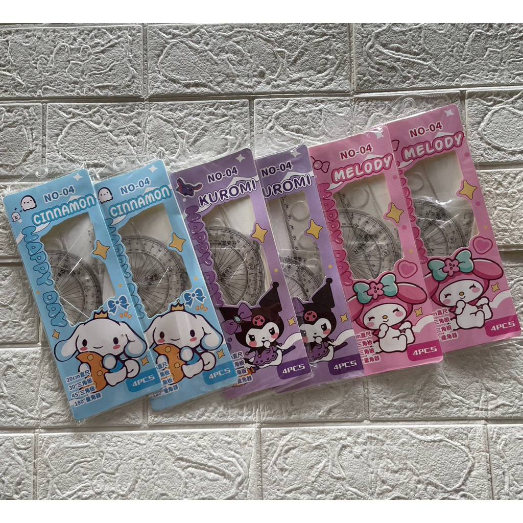 

Penggaris Set Dompet 20cm