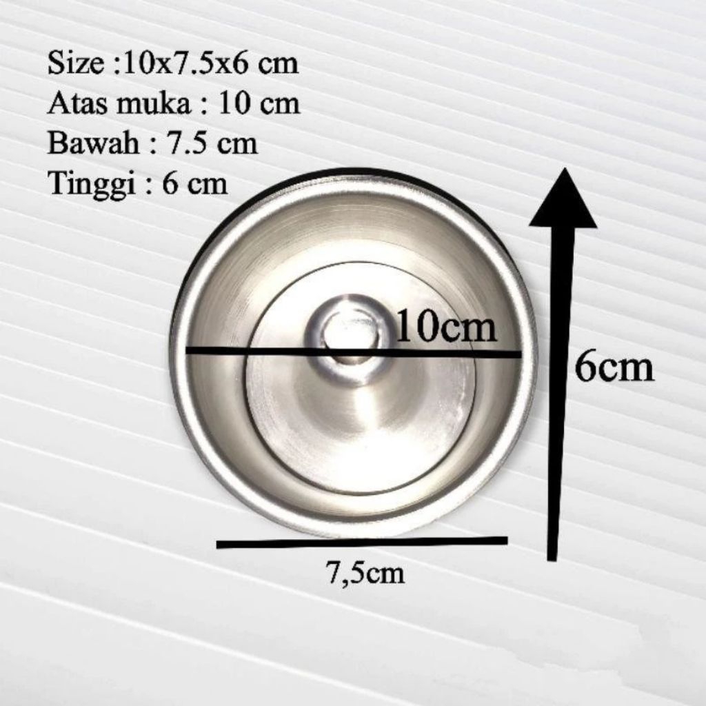 Loyang Chiffon Irus Mini|Cetakan Chiffon|Loyang Irus Mini 10cm Kitchenware