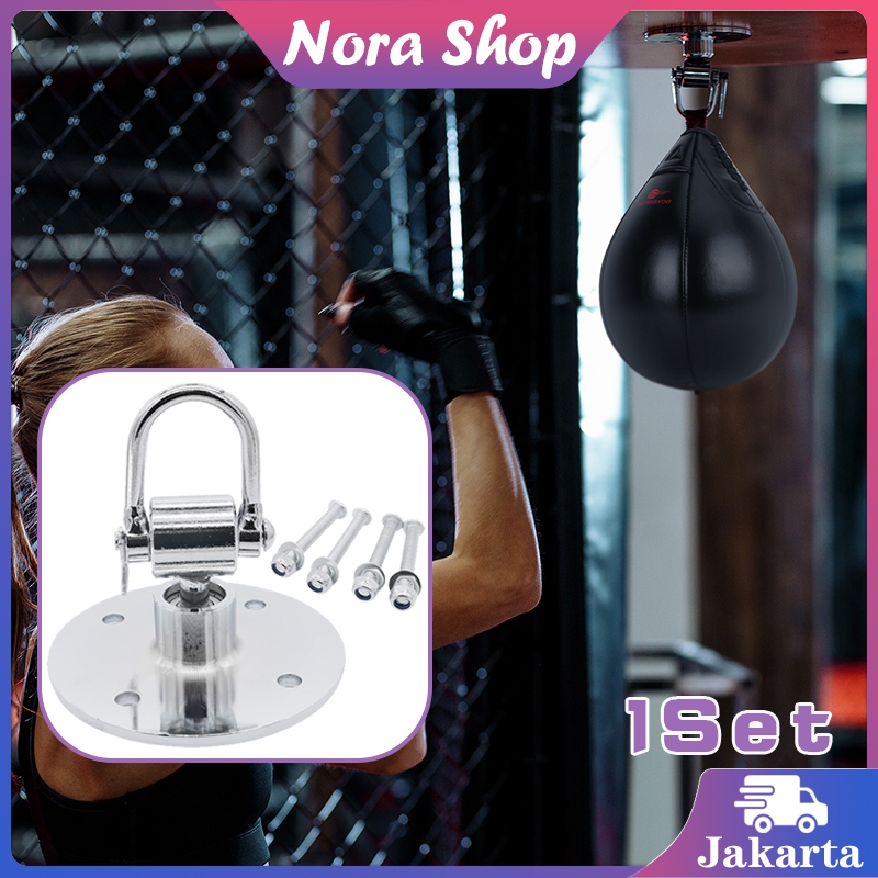 1 Set Gantungan Samsak Tinju / Speedball Hook Hanger / Speed Bag Swivel Aksesoris Gantung Bola Tinju