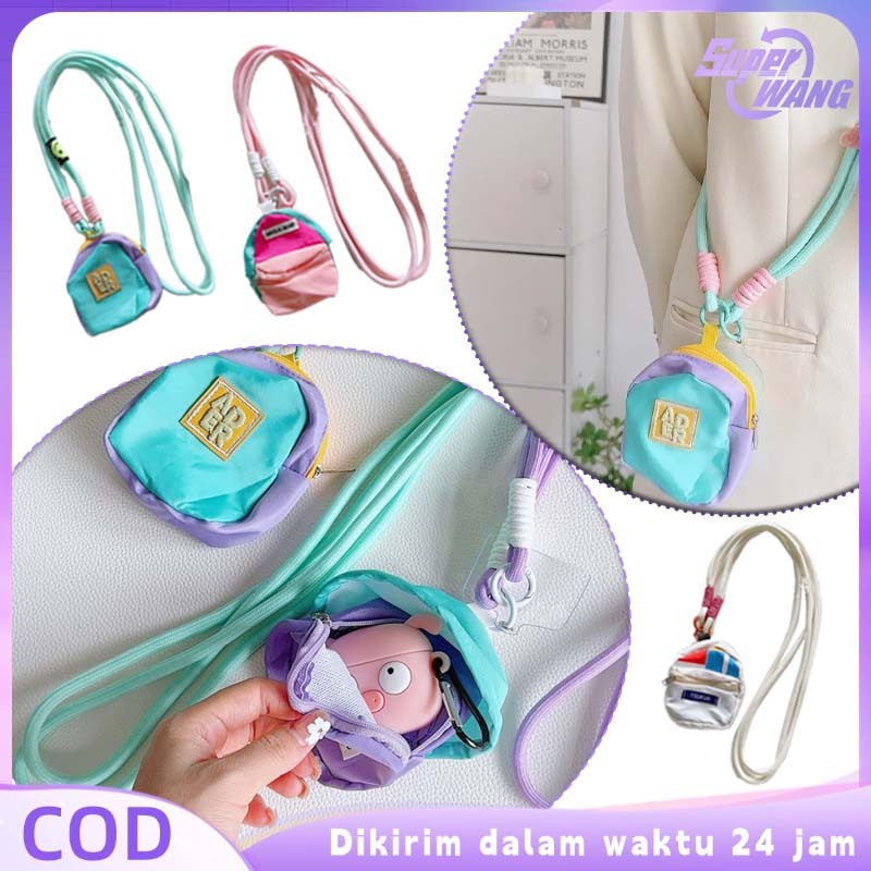 Gantungan Hp Dompet Kecil Imut-Imut Tali Gantungan Ponsel Dompet Gantungan Hp Tas Koin Tali Dompet G