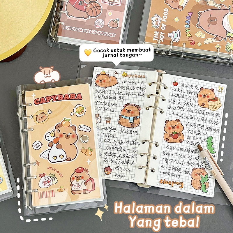 

Buku Spiral A7 Capybara Lucu Unik Murah Imut