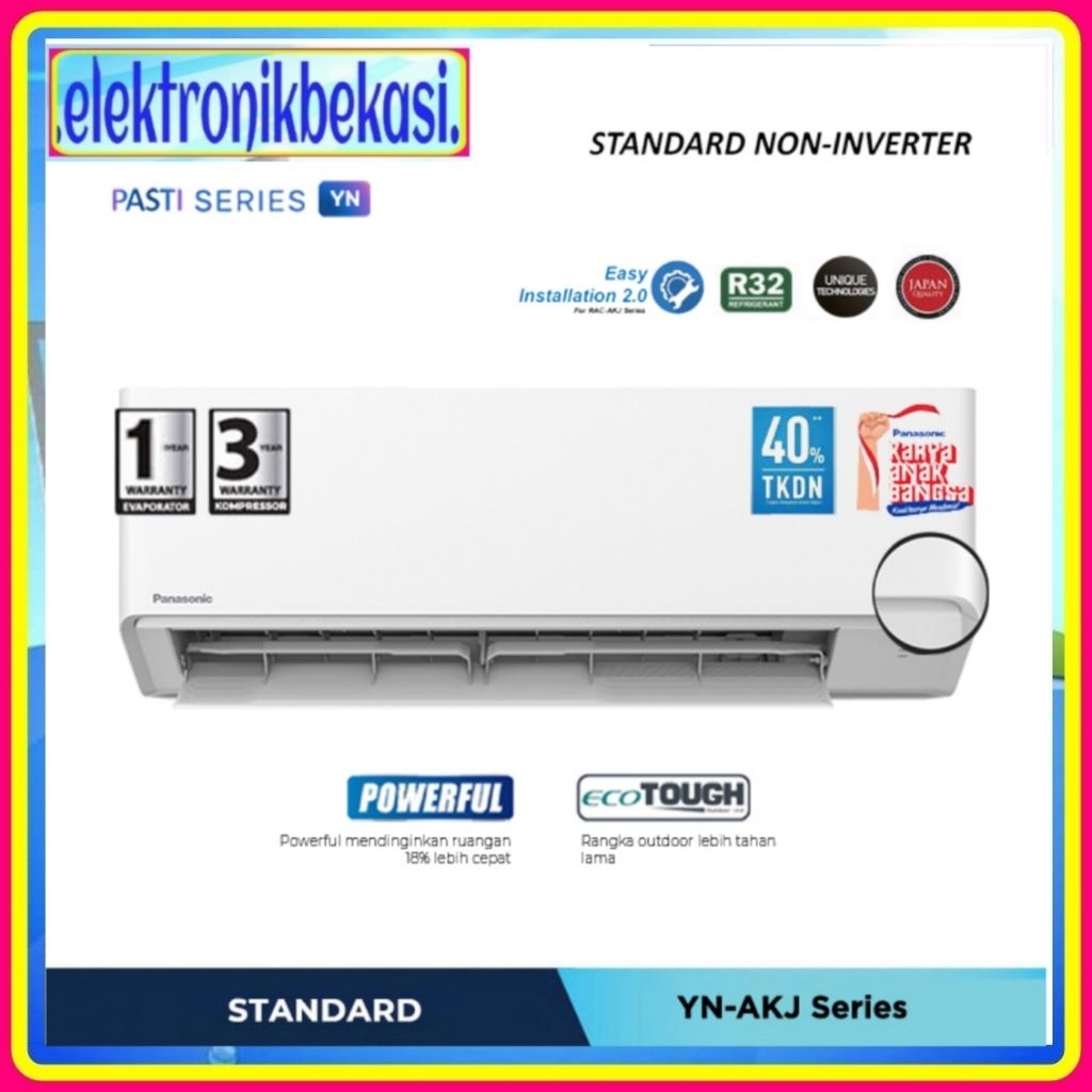 AC PANASONIC YN 12 AKJ / AC PANASONIC 1 1/2 PK STANDAR  / PANASONIC YN12AKJ AC STANDAR 1.5PK