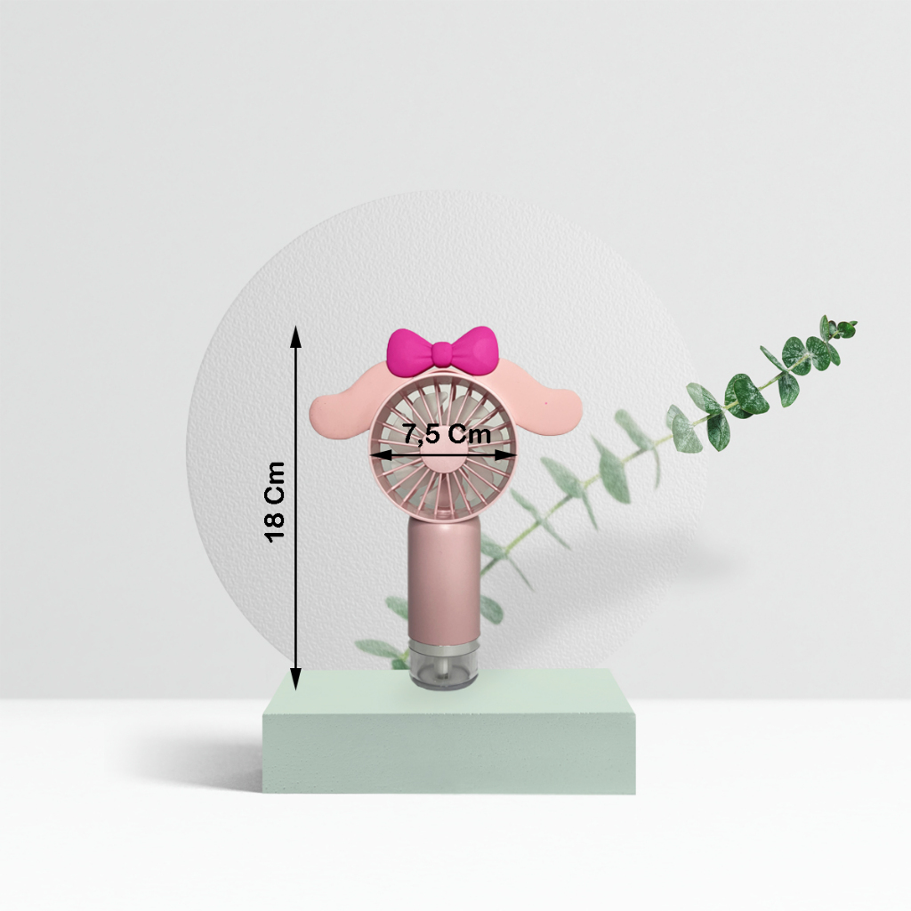 Kipas Angin Nano Spray Portable Mini Fan Lucu
