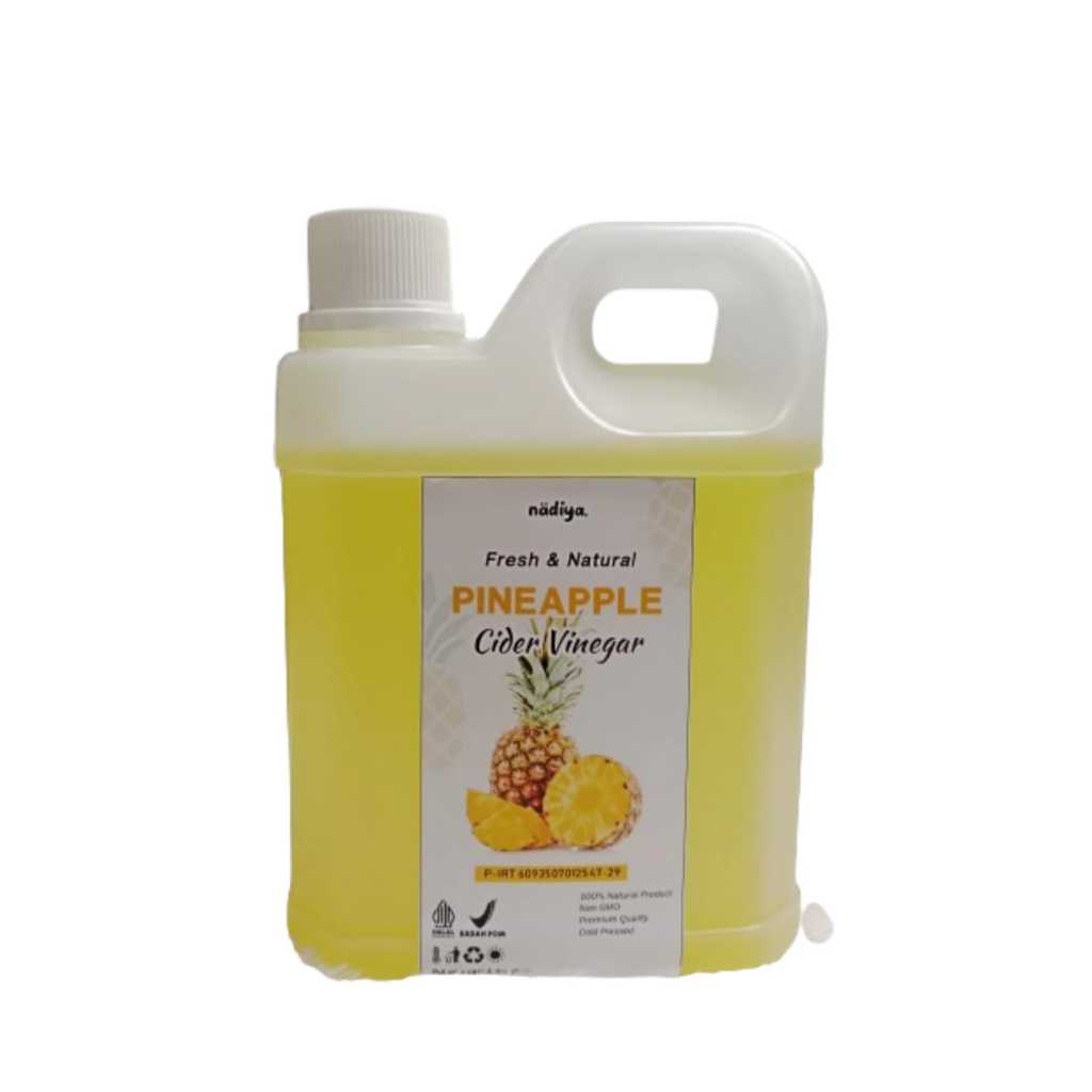 

CUKA NANAS KEMASAN 1 LITER PINEAPPLE PREMIUM KAYA NUTRISI VITAMIN & MINERAL UNTUK KESEHATAN