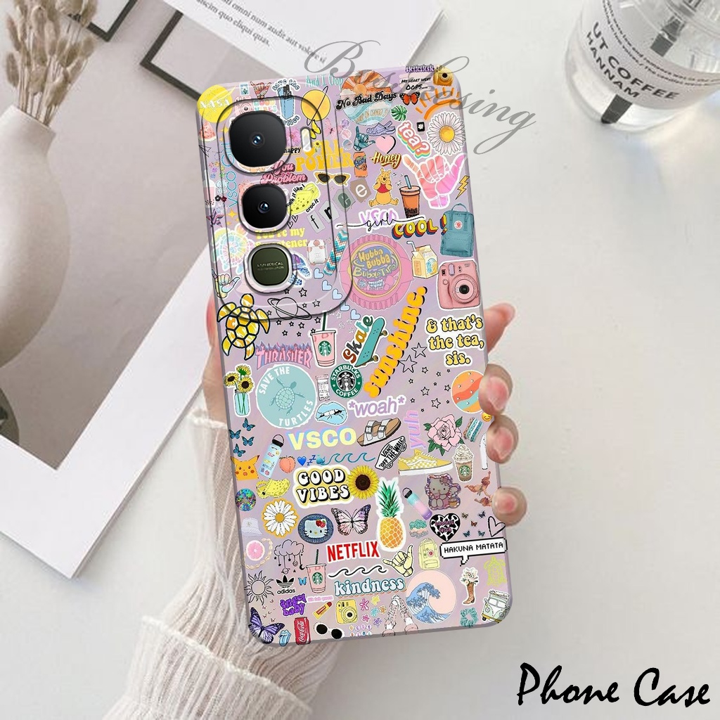 Softcase VIVO Y400 4G 2025 Terbaru Case VIVO Y400 4G 2025 Silikon VIVO Y400 4G 2025 Casing VIVO Y400