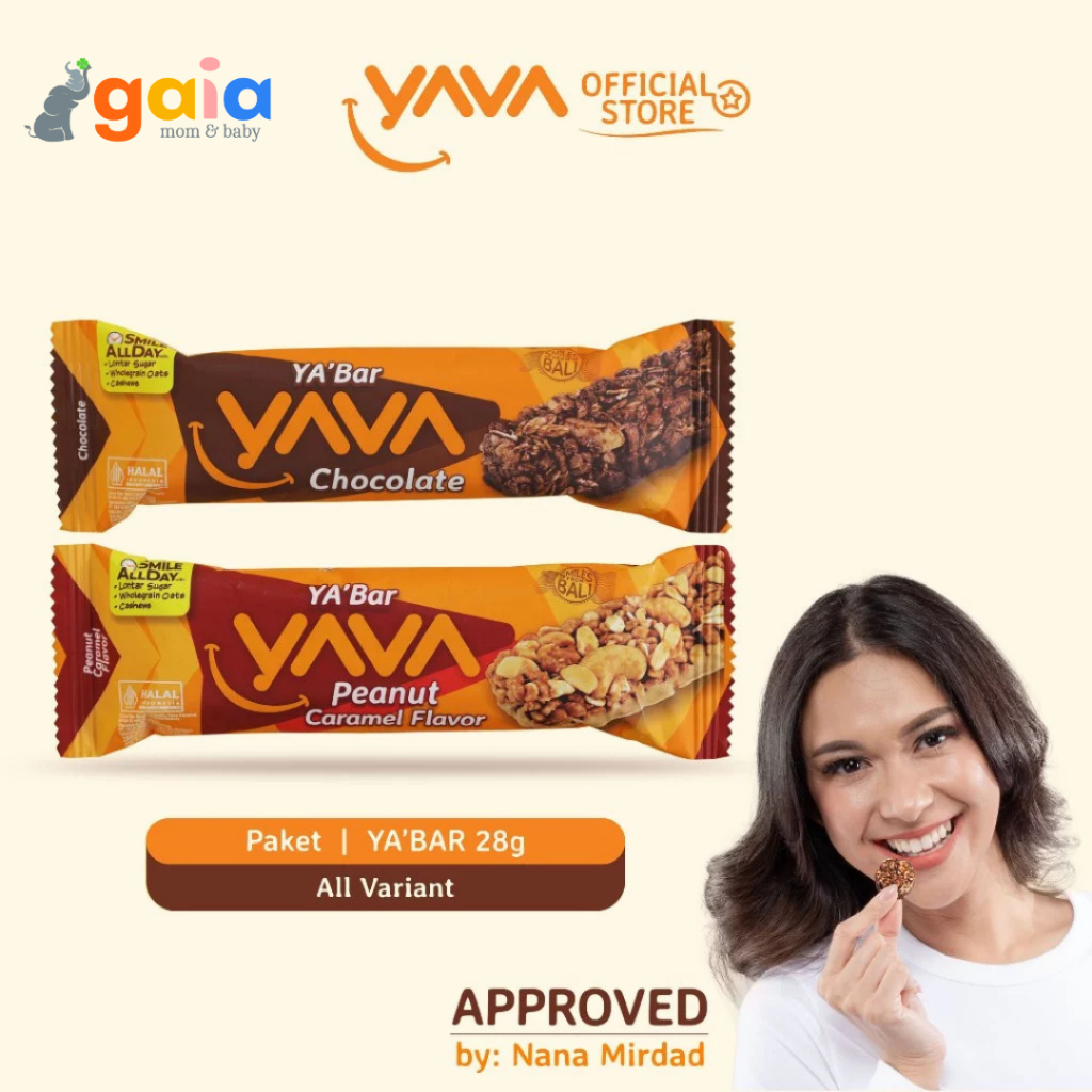 

YAVA YABar Peanut Caramel 28gr | 1pcs