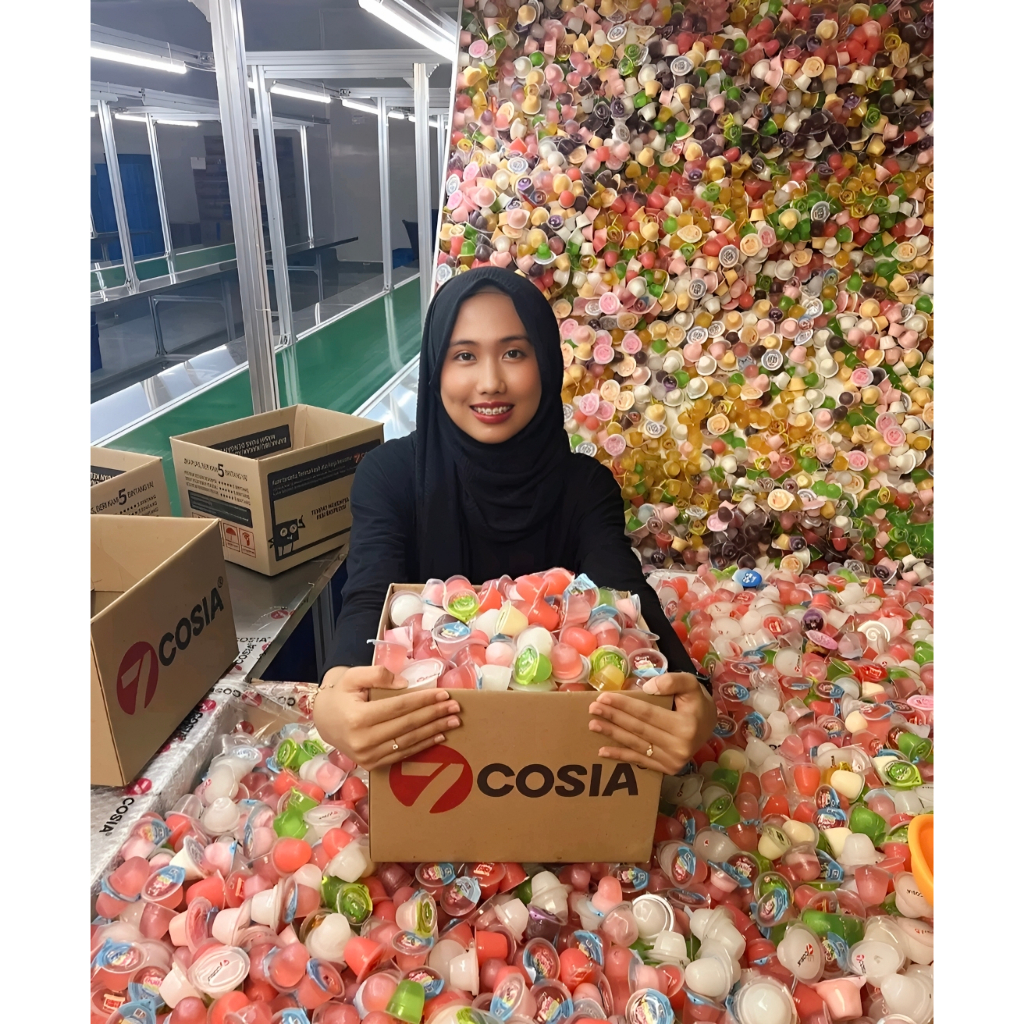 

7COSIA - MINI ZURU ZURU PANNACOTTA RANDOM FLAVOR - NO REQUEST - 900g kurang lebih 60-70pcs