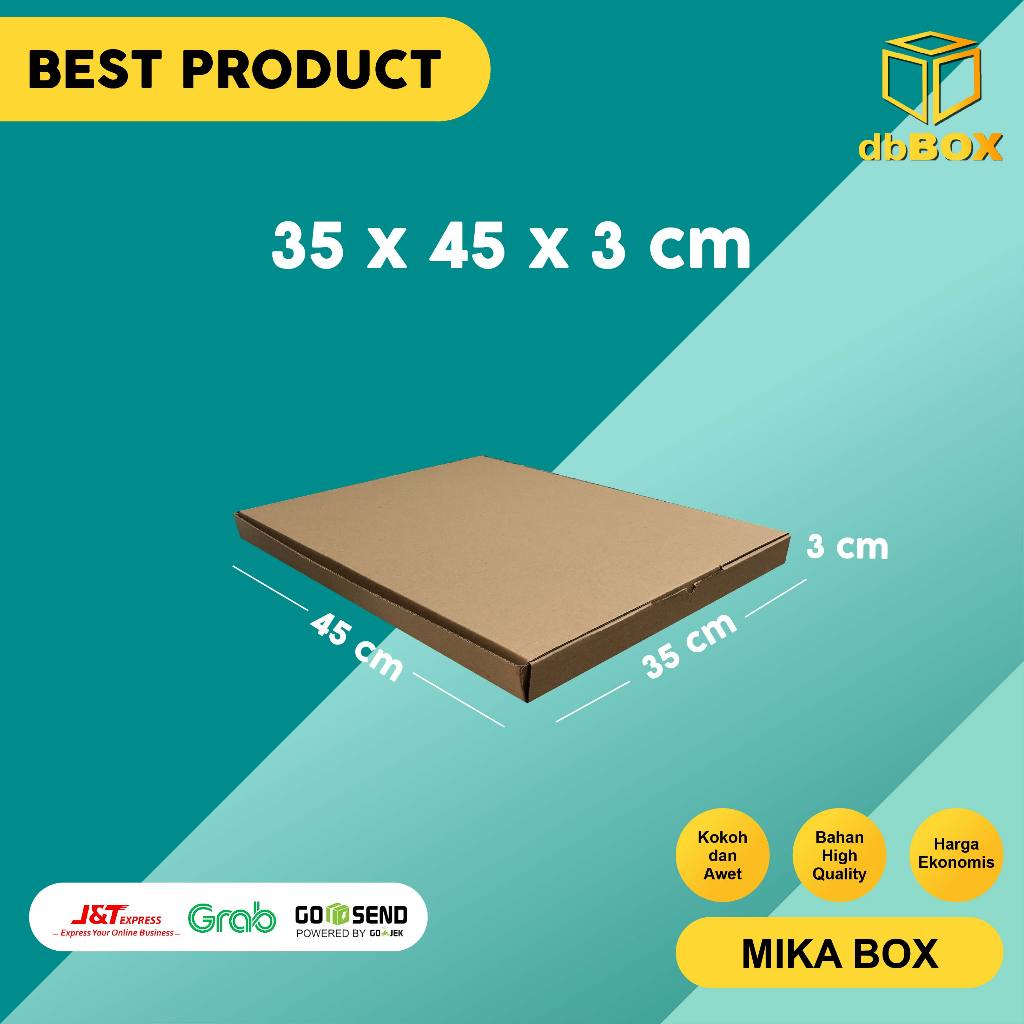 

( 10 pcs ) Kardus 35x45x3 cm...Die Cut untuk kotak Aksesoris dll, model box pizza