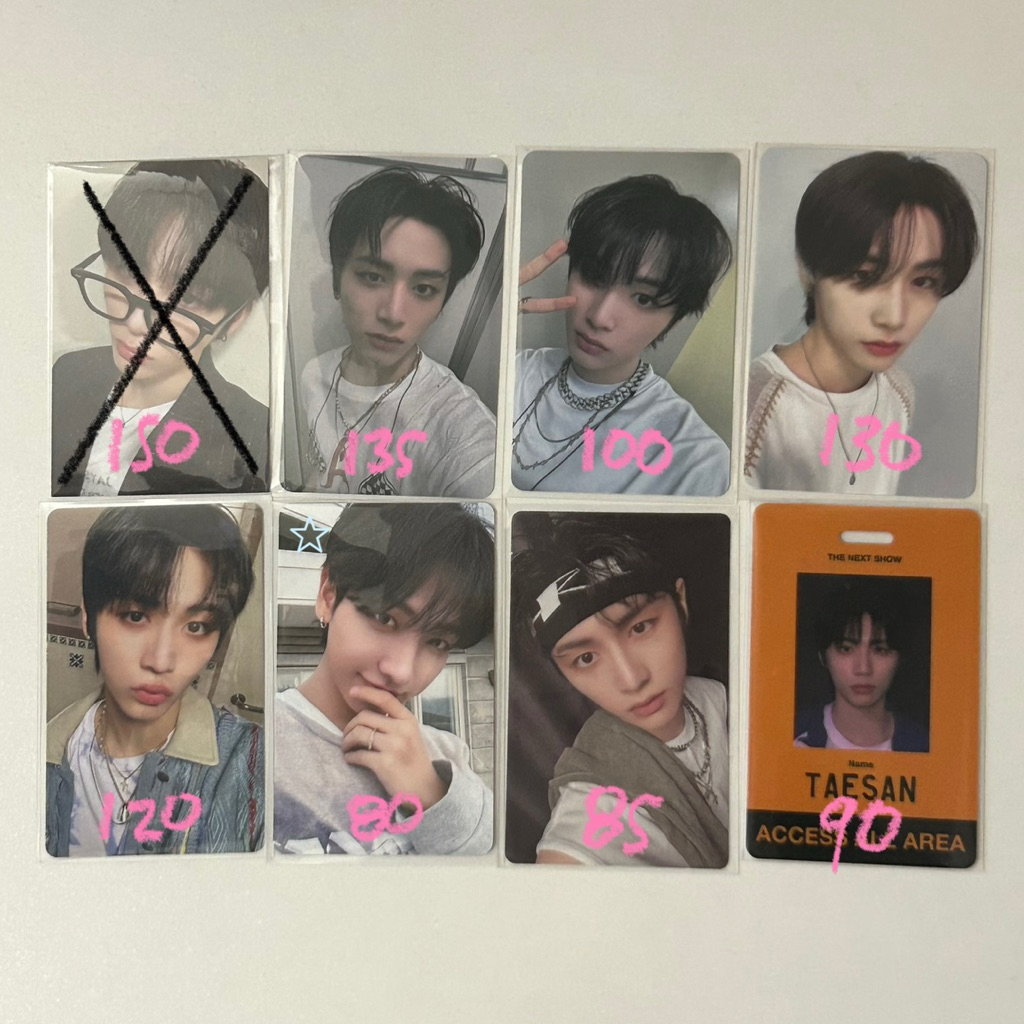 taesan boynextdoor photocard pc