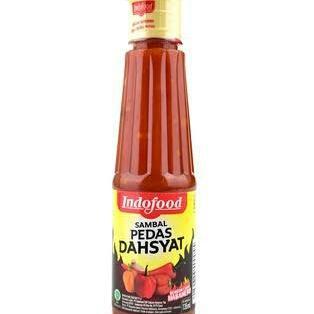 

saos sambal indofood pedas dahsyat 275ml