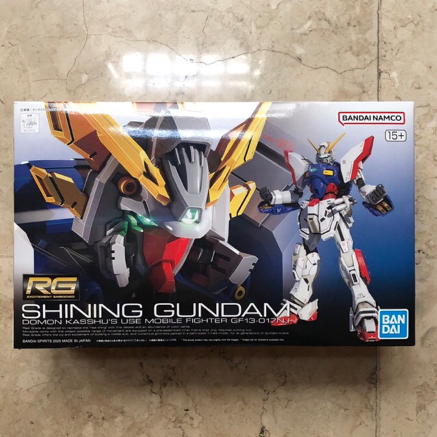 RG 1/144 Shining Gundam Bandai MIB