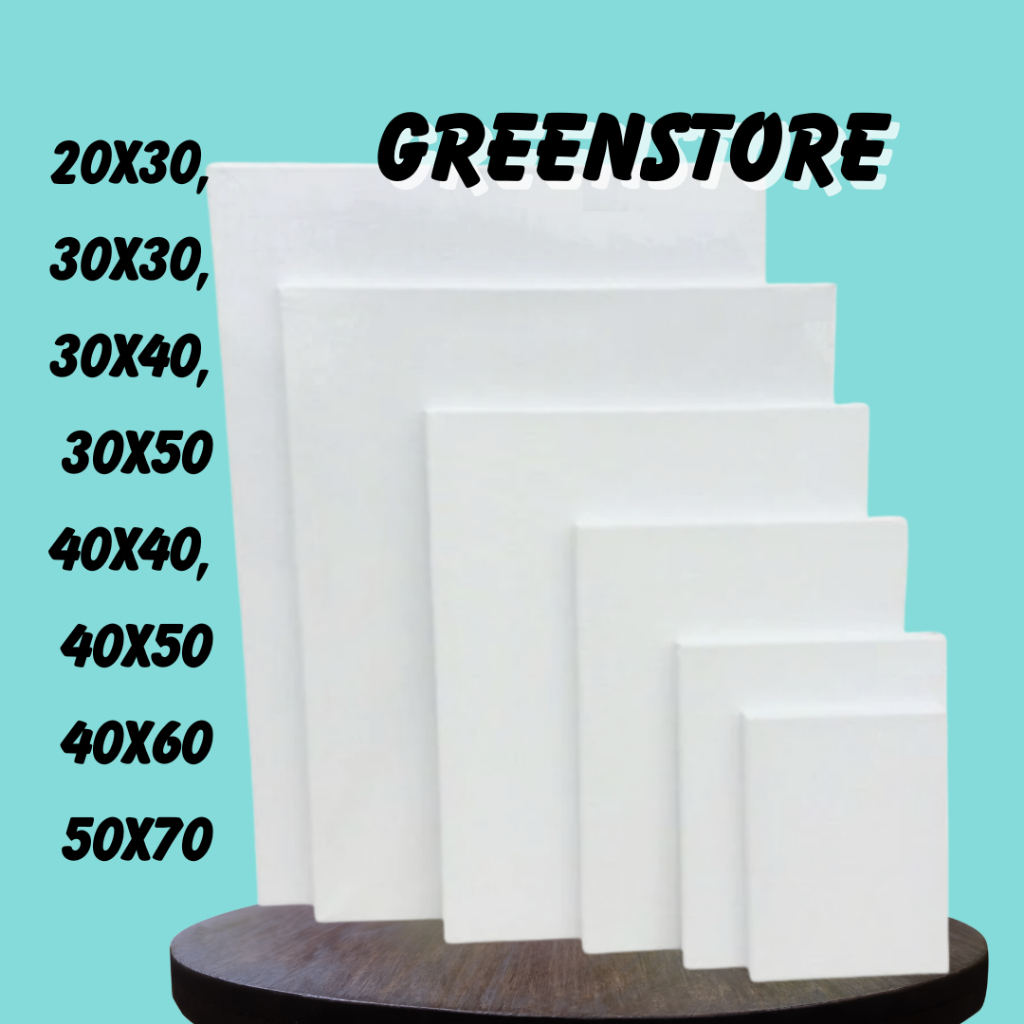 

Kanvas lukis / kanvas polos ukuran 20X30, 30X30, 30X40, 30X50, 40X40, 40X50, 40X60, 50X70 CM