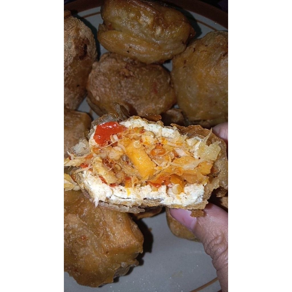 tahu isi ayam suwir isi 3