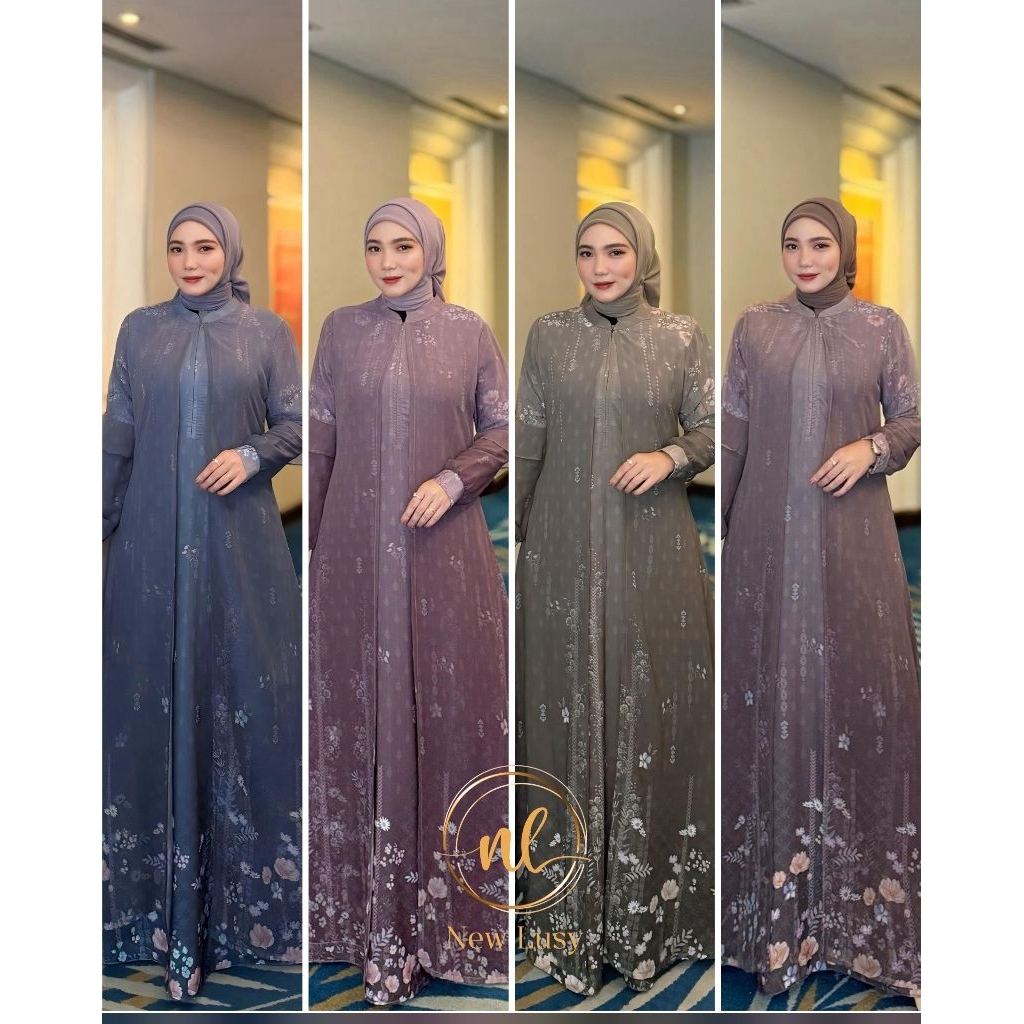 navya dess new lusy gamis new lusy terbaru