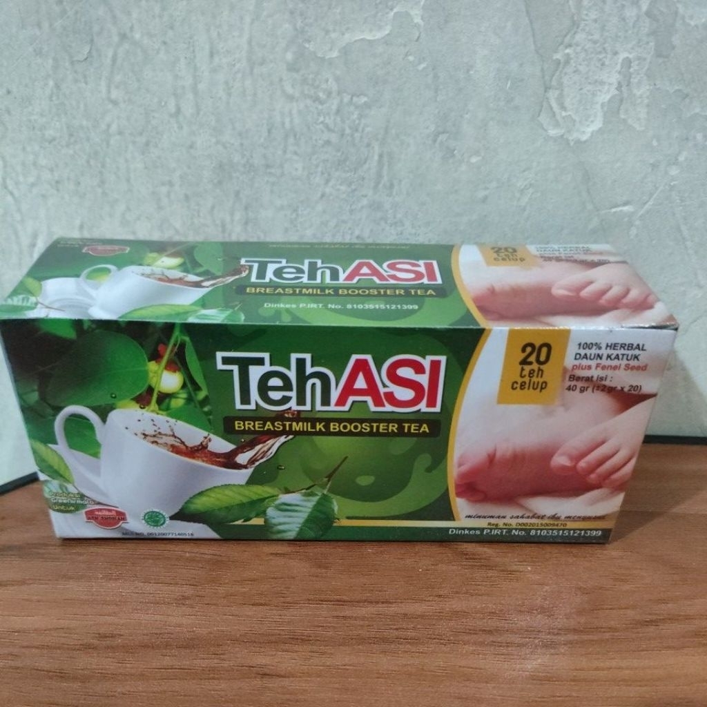 

Teh Asi Breastmilk booster tea Teh celup daun katuk isi 20 teh celup