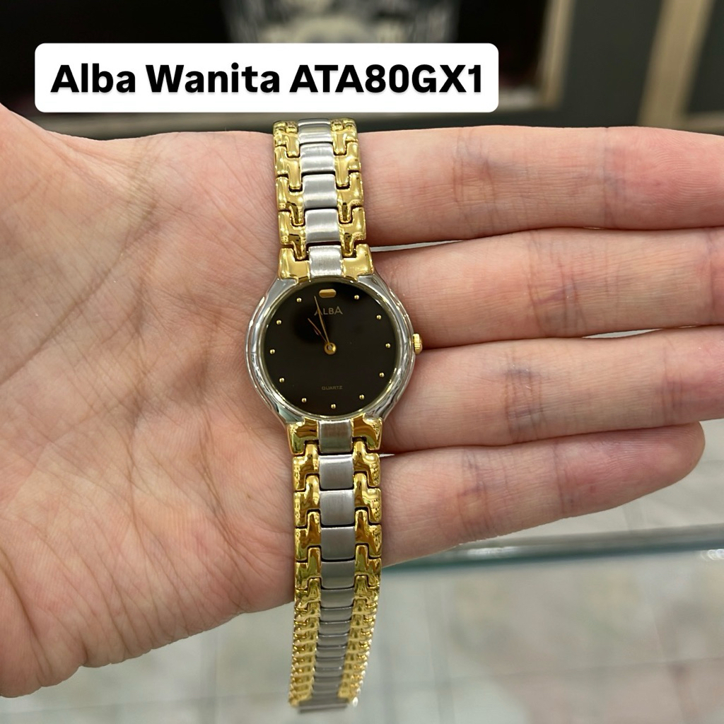 Jam Tangan Alba Wanita ATA80G ATA80GX1 Original