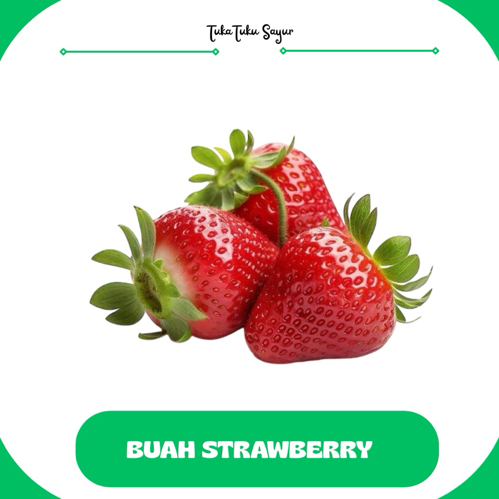 

BUAH STRAWBERRY SEGAR per pack - TukaTuku Sayur