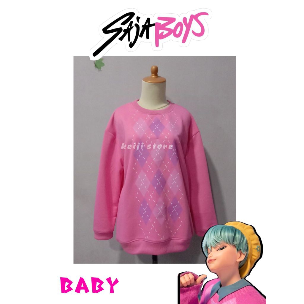SWEATSHIRT BABY SAJA COSPLAY/ SAJA BOYS COSPLAY