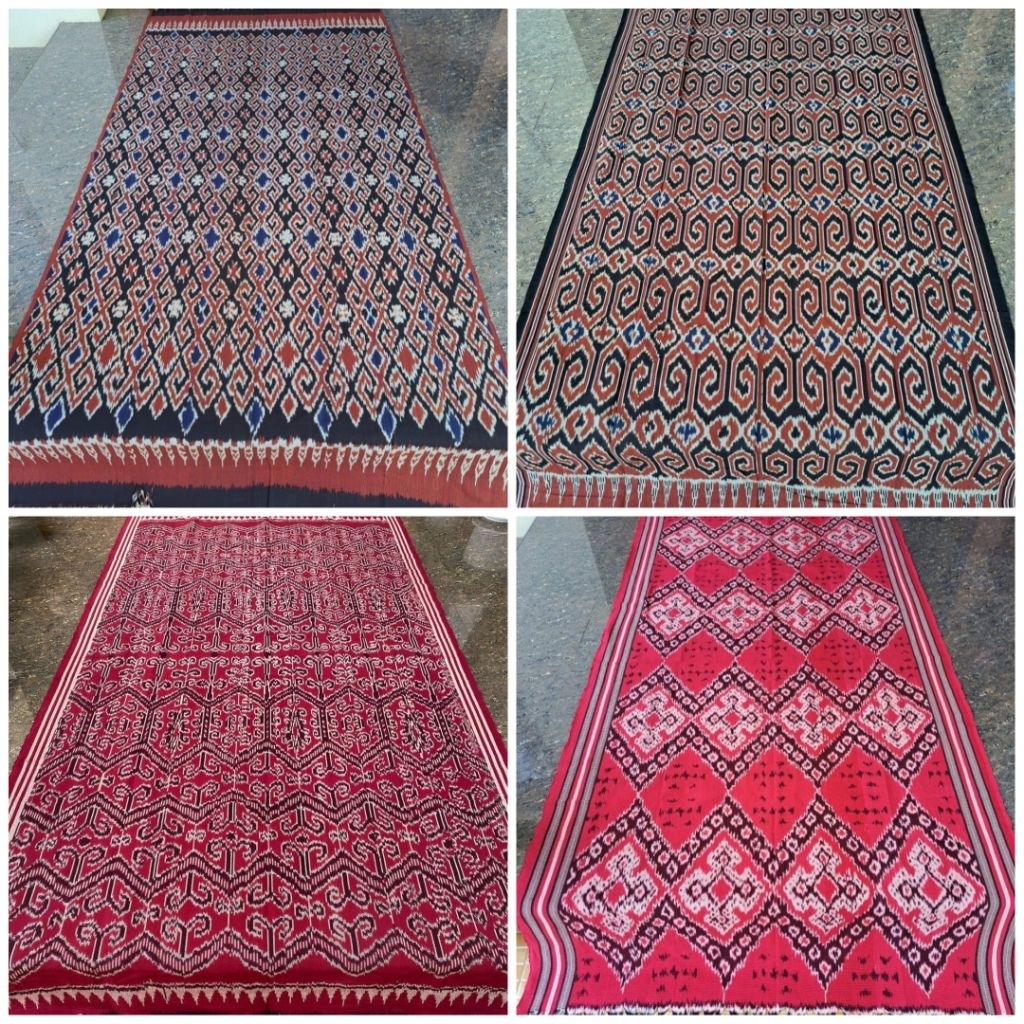 Kain Tenun Ikat Premium Motif Dayak Sintang Kalimantan Toraja Sulawesi Terbaru