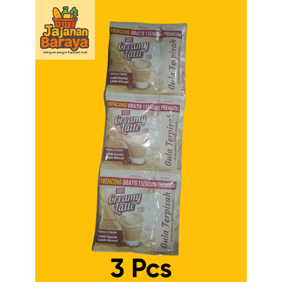 

( 3 pcs ) Kopi Tora Bika Creamy Latte