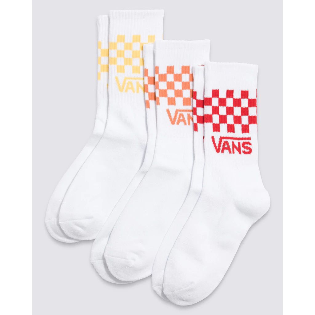 Kaos Kaki V4NS Classic Checkerboard Crew 3 Pairs Socks ORIGINAL