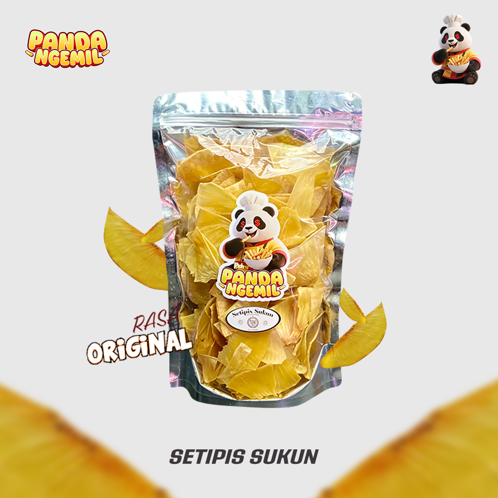 

Paket Hemat Camilan/Snack SETIPIS SUKUN (Original) - SIZE LARGE - Keripik Crispy Super Quality Food