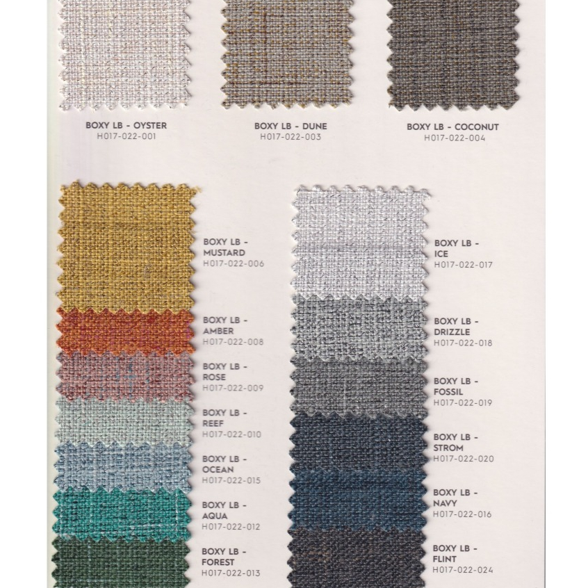 HONEYCOMB & BOXY Collection Idefab Pro - Bahan Kain Linen Fabric Tebal Prestige Premium Fabric High 