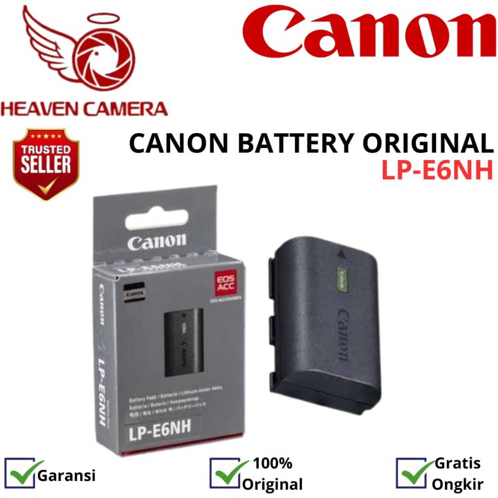 BATERAI CANON LP-E6N / BATTERY CANON LP-E6N / CANON LP-E6N
