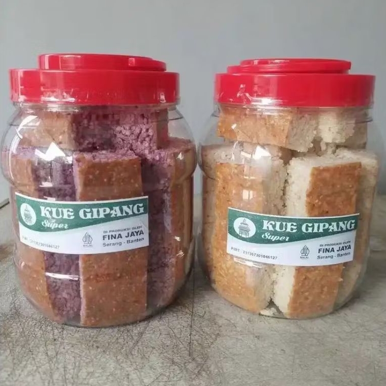 

Kue Gipang Beras Ketan Selai Kacang Gurih Renyah & Enak Khas Serang Banten
