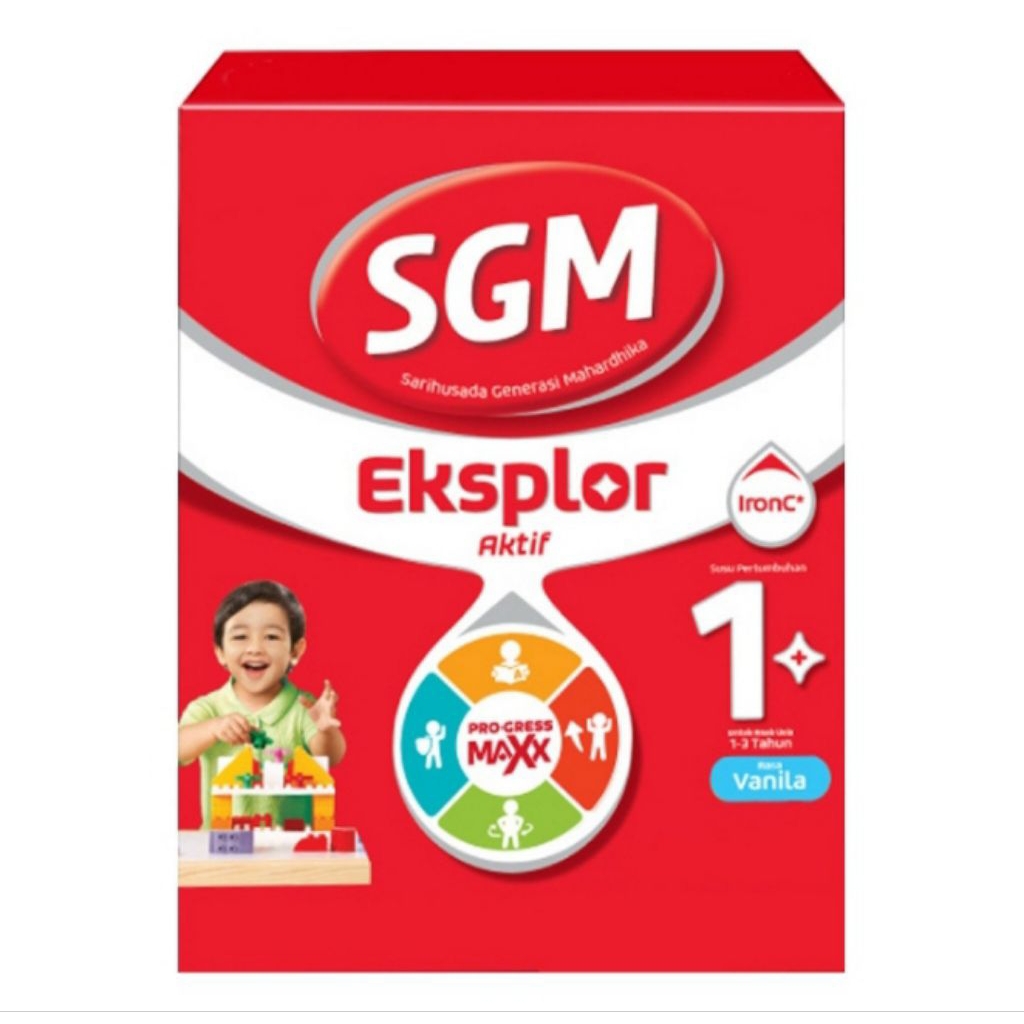 

SGM Eksplor 1+ IronC Susu Bubuk Pertumbuhan Anak Vanila 900 g
