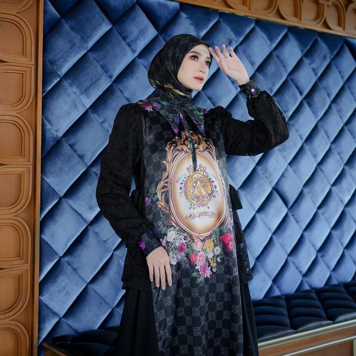 Model Terbaru Dress Rossela Dress Series | Baju Gamis Hijab Wanita Gaun Muslim Elegan Dress Modern