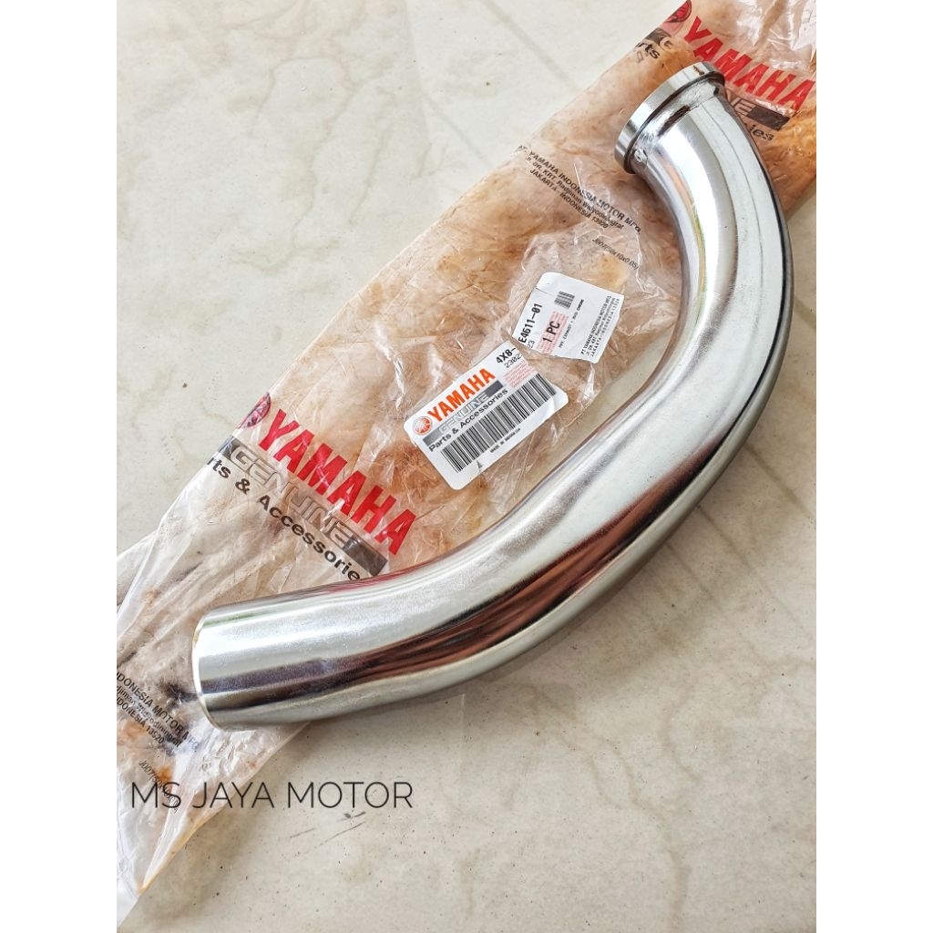LEHER KNALPOT ORI YAMAHA RX KING RXS RX SPESIAL YT-115 YT 115 YT115 RXR RXK ORIGINAL YAMAHA 4X8-E461